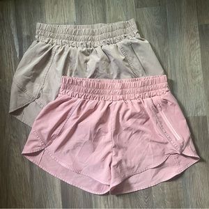 BMJL Amazon Women’s Running Shorts Bundle Pink/Tan M